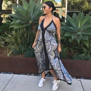 EARTHBOUND SILK DRESS